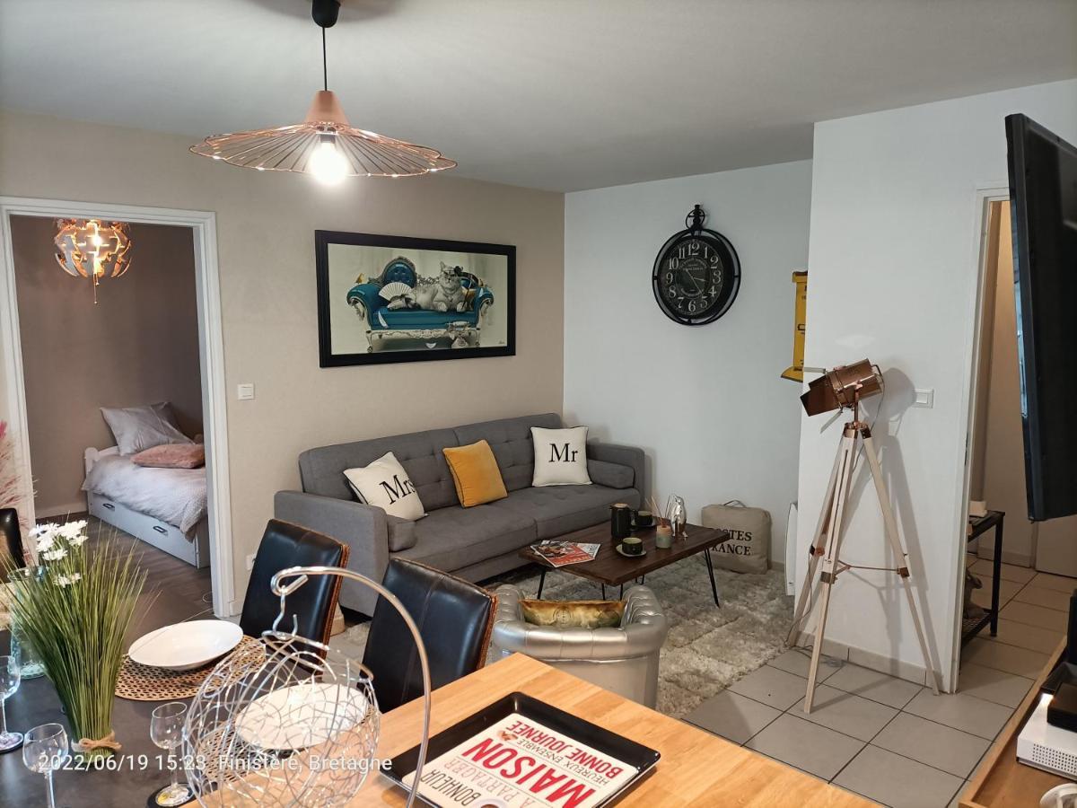 L'Escale N°13 :Appartement Standing Dans Residence Brest Luaran gambar