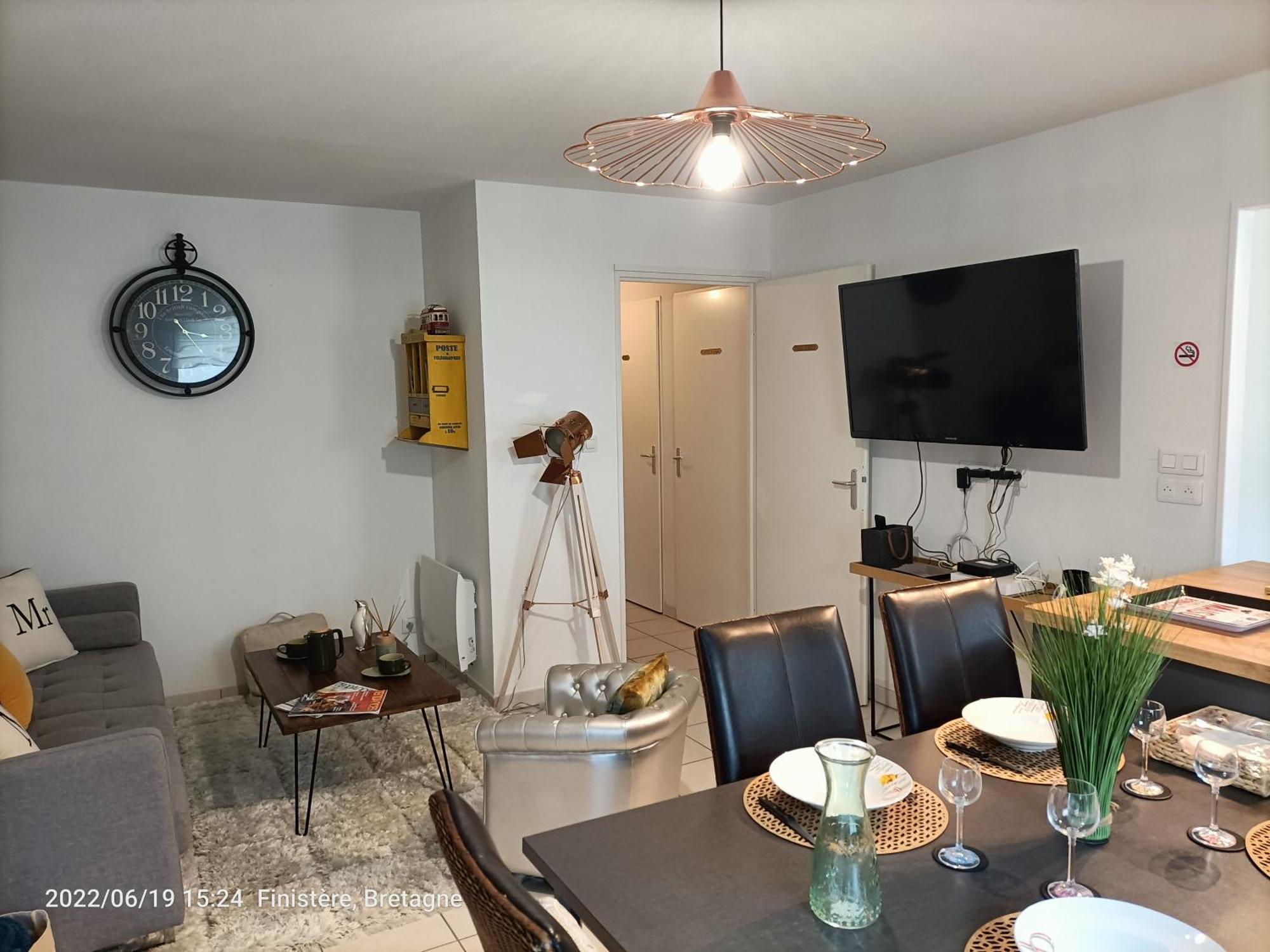 L'Escale N°13 :Appartement Standing Dans Residence Brest Luaran gambar