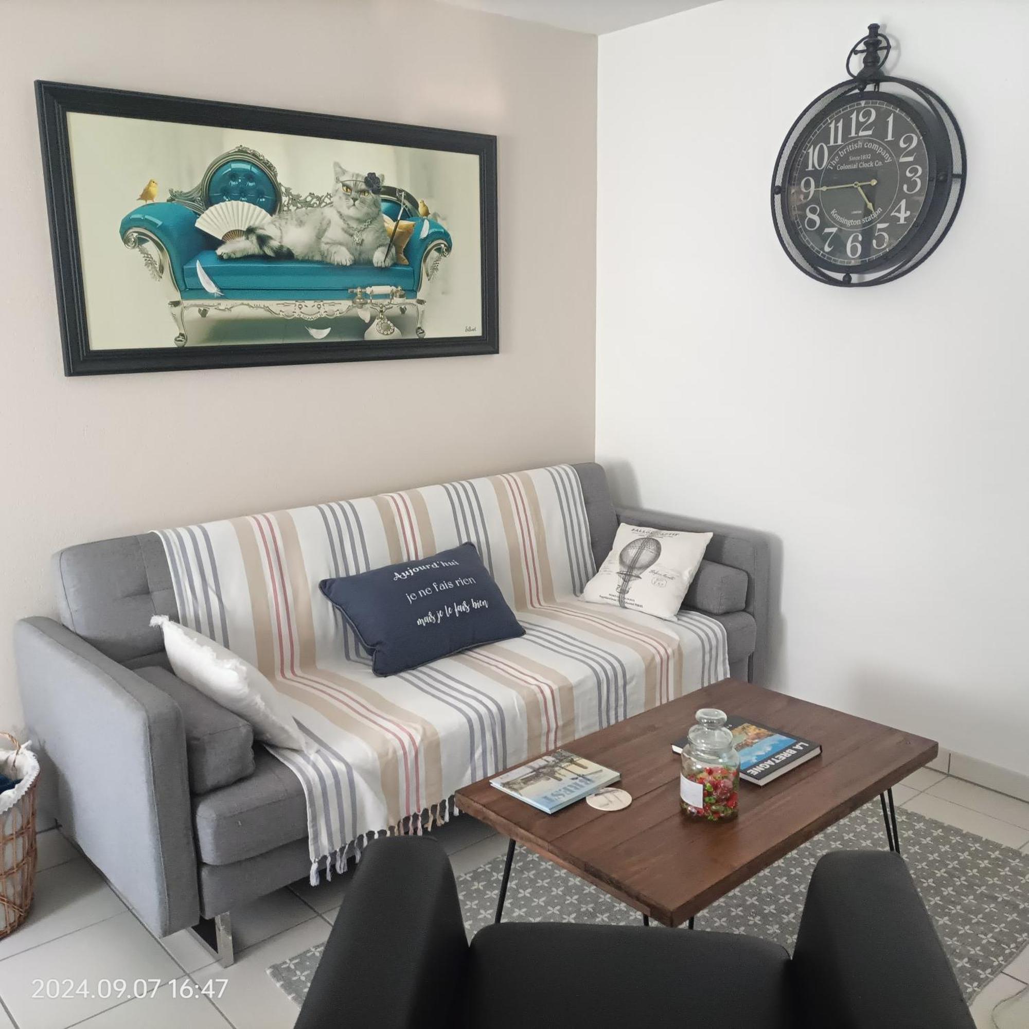 L'Escale N°13 :Appartement Standing Dans Residence Brest Luaran gambar