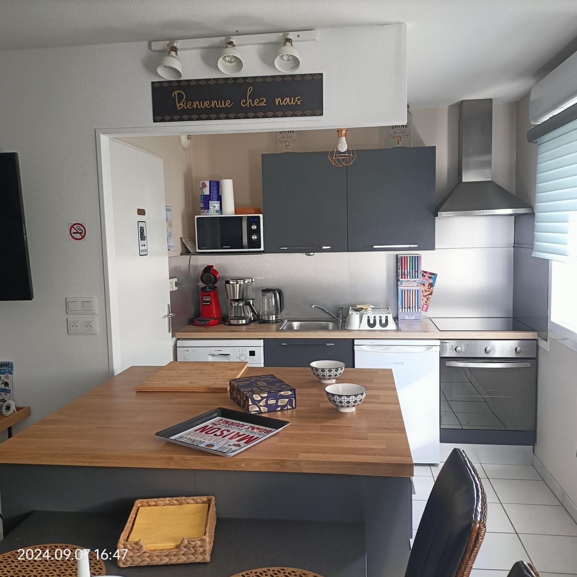 L'Escale N°13 :Appartement Standing Dans Residence Brest Luaran gambar